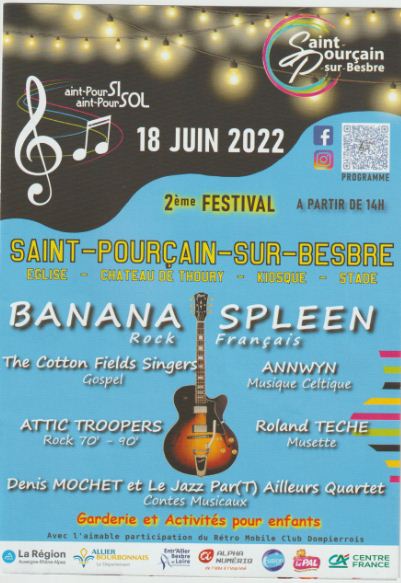 Festival de la Musique à St Pourçain/Besbre