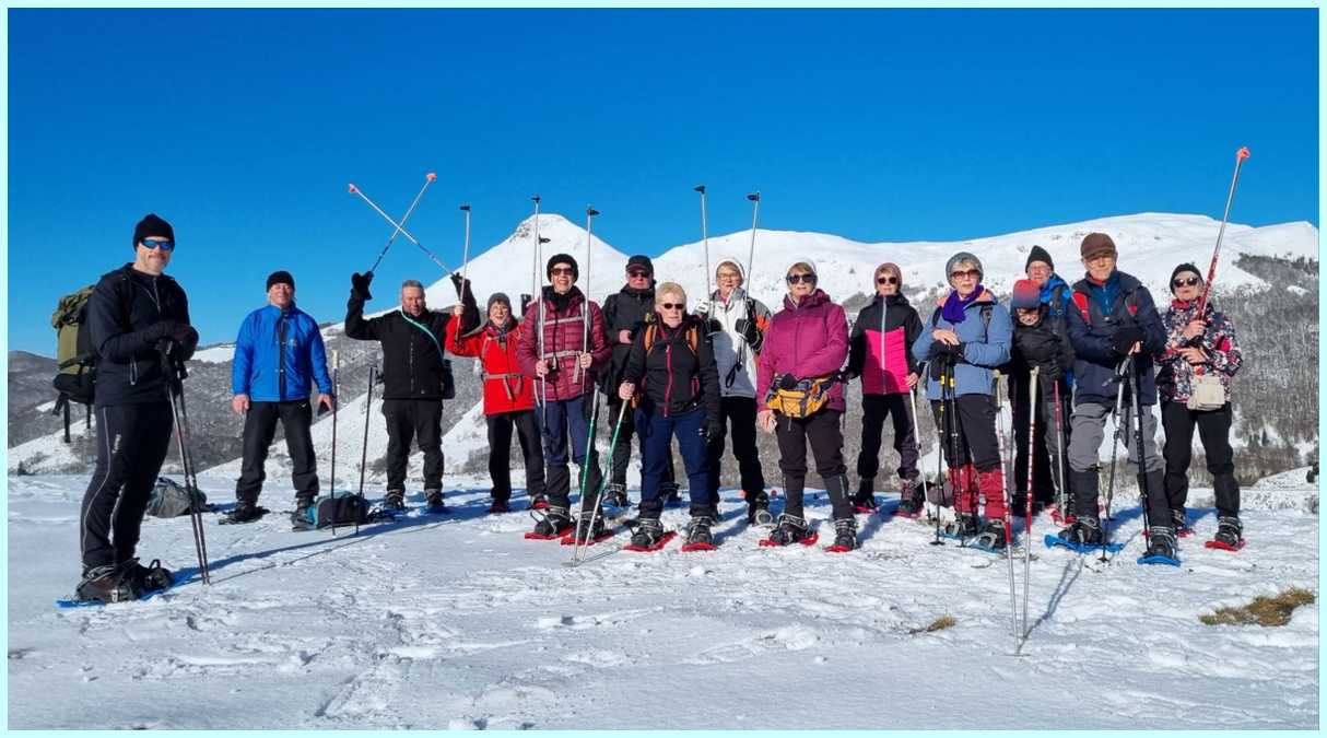 Séjour neige au Lioran pour la Retraite Sportive du Pays d’Huriel du 12 au 14 février