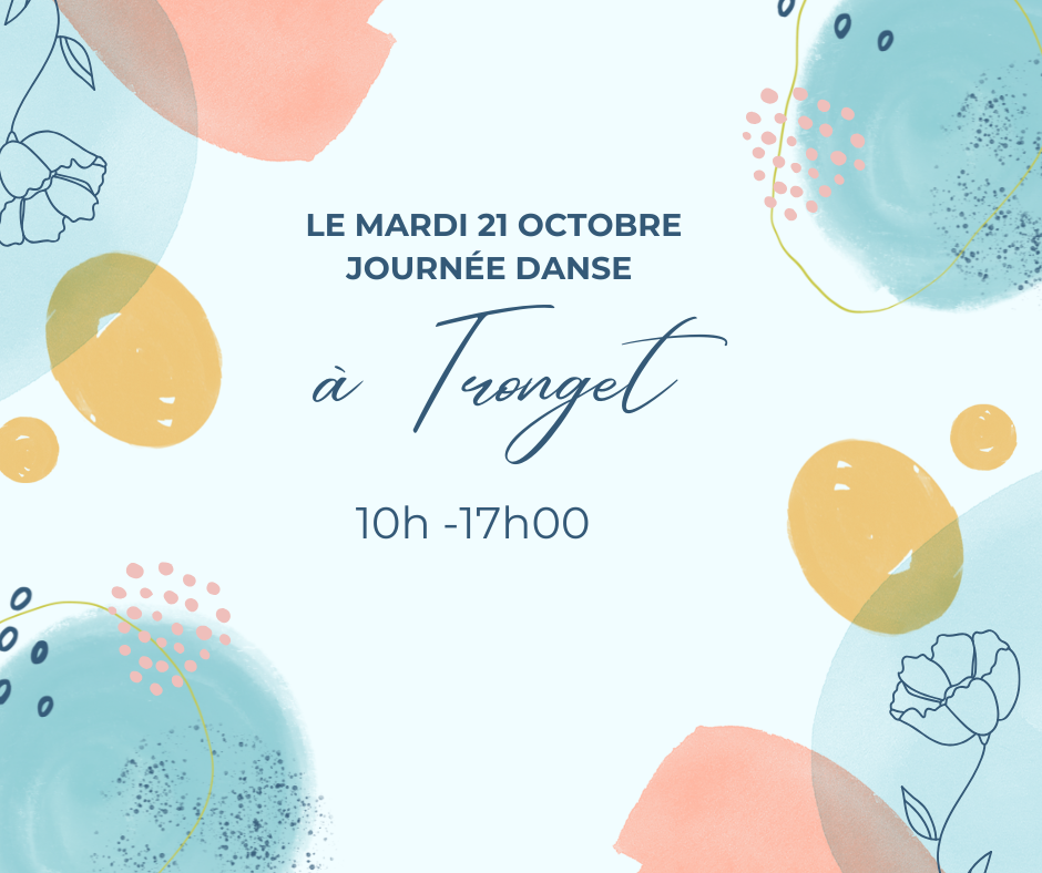 Journée Danse le mardi 21 octobre
