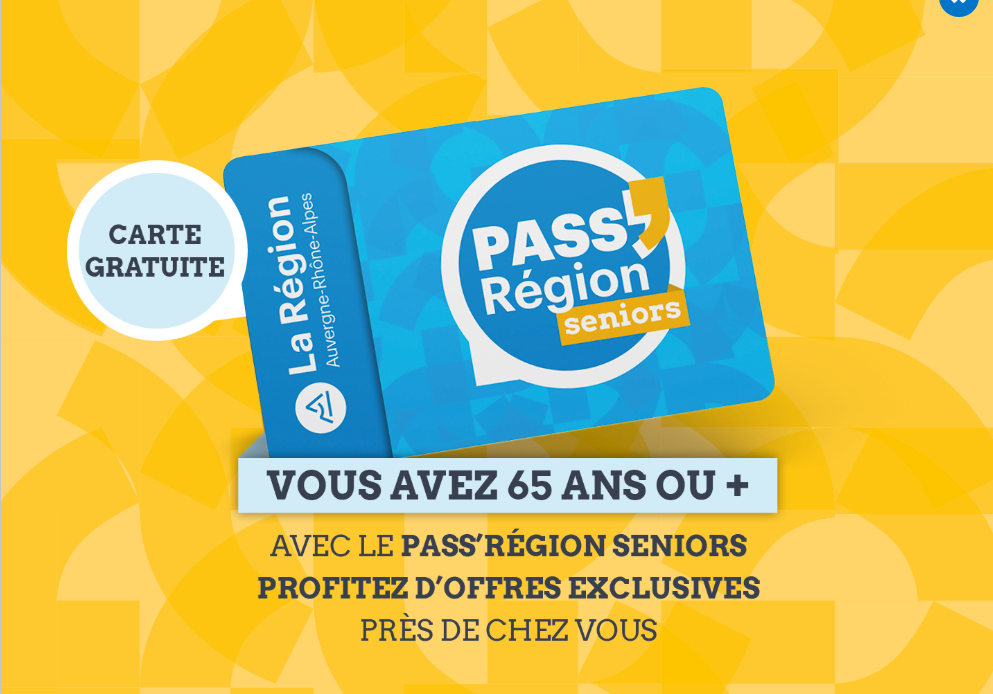 PASS’REGION senior gratuit